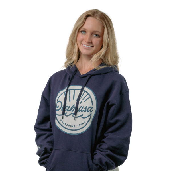 Model wearing Olabrasa OG Hoodie