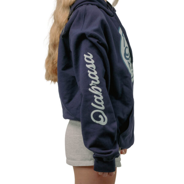 Model wearing Olabrasa OG Hoodie