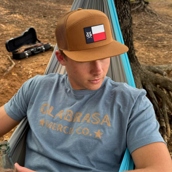 Texas Forever Flat SnapBack Hat - Buck Brown